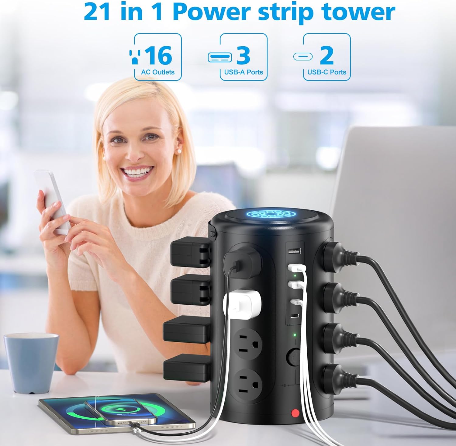 Power Strip Surge Protector