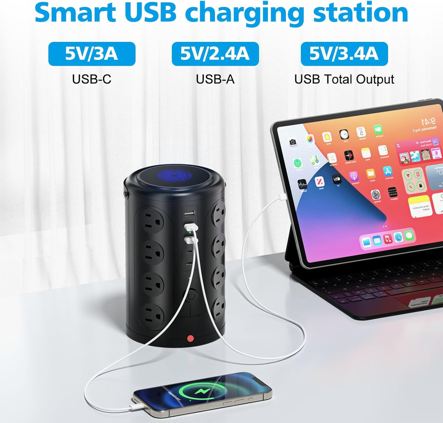 Power Strip Surge Protector
